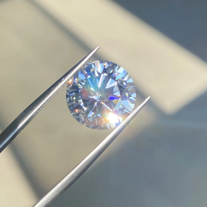 Loose Moissanite Gem  Ideal .5-10 carat