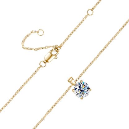 Solitaire Drop Necklaces